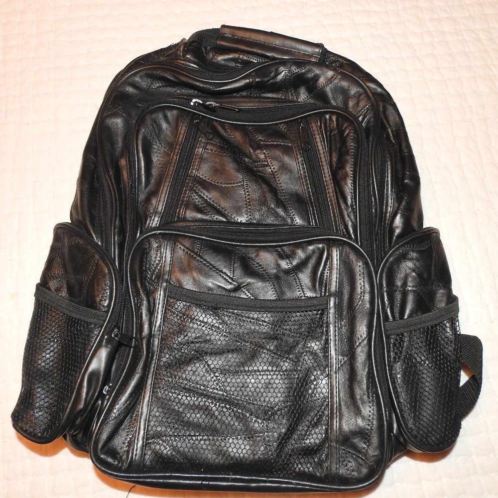 Leather Backpack - image 1